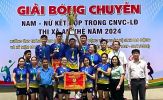Bế mạc Giải bóng chuyền nam-nữ thị xã An Khê