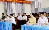Đồng chí Bí thư Tỉnh ủy Lê Thị Thủy kiểm tra công tác chuẩn bị tổ chức Kỳ thi Tốt nghiệp THPT