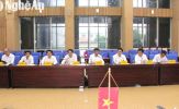 Hai tỉnh Nghệ An - Hủa Phăn tổ chức Hội nghị thống nhất danh mục giấy tờ phục vụ việc qua lại tại cặp cửa khẩu phụ Thông Thụ - Nậm Tạy
