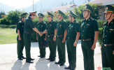 Thượng tướng Võ Minh Lương kiểm tra Bộ đội Biên phòng tỉnh Ninh Thuận