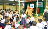 Trường Tiểu học Cam Hải Đông (huyện Cam Lâm): Hơn 400 học sinh được tuyên truyền về an toàn giao thông và phòng, chống đuối nước