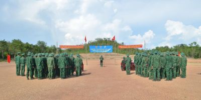 Bộ đội Biên phòng Đắk Lắk: Trồng hơn 4000 cây xanh trong tháng hành động vì môi trường