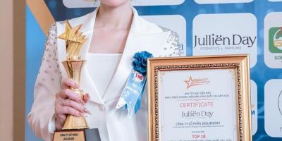 Jullien Day vinh dự nhận Cup top 10 thương hiệu phát triển bền vững Quốc gia 2024