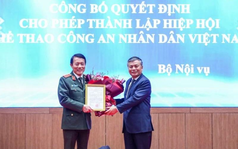 Đại hội thành lập Hiệp hội thể thao Công an nhân dân Việt Nam