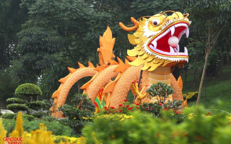 Linh vật rồng ở Nghệ An chính thức ra mắt