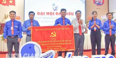 Anh Danh Cho tái cử Chủ tịch Hội liên hiệp Thanh niên huyện Vĩnh Thuận