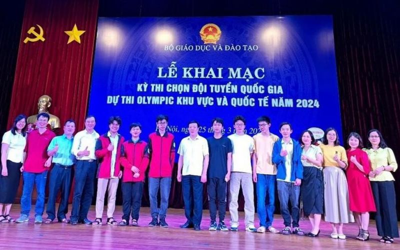 Bắc Giang có 3 học sinh tham dự Olympic khu vực và quốc tế