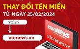 Báo điện tử VTC News đổi tên miền thành vtcnews.vn