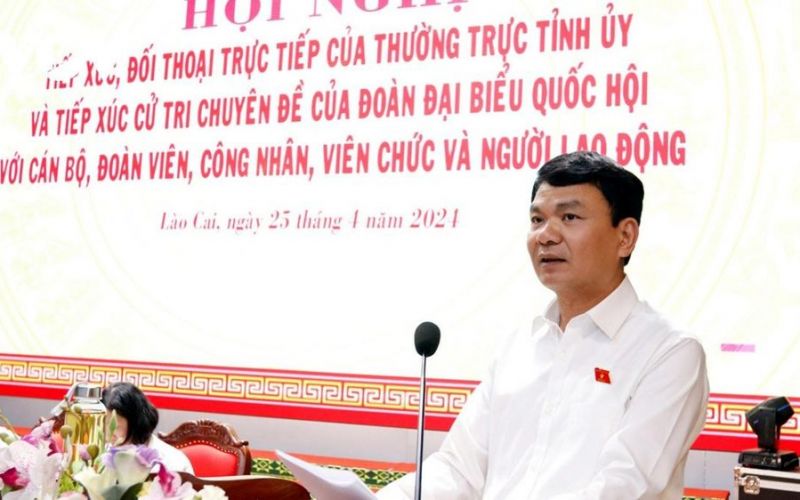 Bí thư Tỉnh ủy Lào Cai: Kinh tế phát triển mới chăm lo tốt nhất cho người lao động