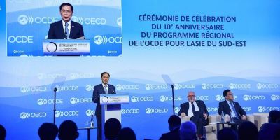 Bộ trưởng Ngoại giao Bùi Thanh Sơn đề xuất OECD đi đầu trong thúc đẩy hợp tác toàn cầu