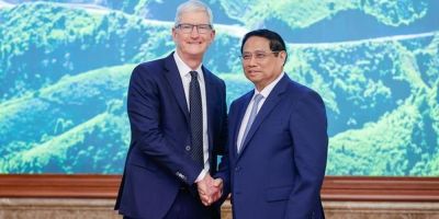 CEO Apple muốn đẩy mạnh đầu tư tại Việt Nam