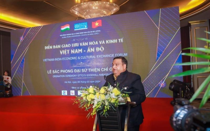 Cơ hội giao lưu hợp tác, trao đổi thương mại giữa doanh nghiệp Việt Nam - Ấn Độ