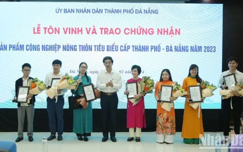Đà Nẵng công nhận 18 sản phẩm công nghiệp nông thôn tiêu biểu