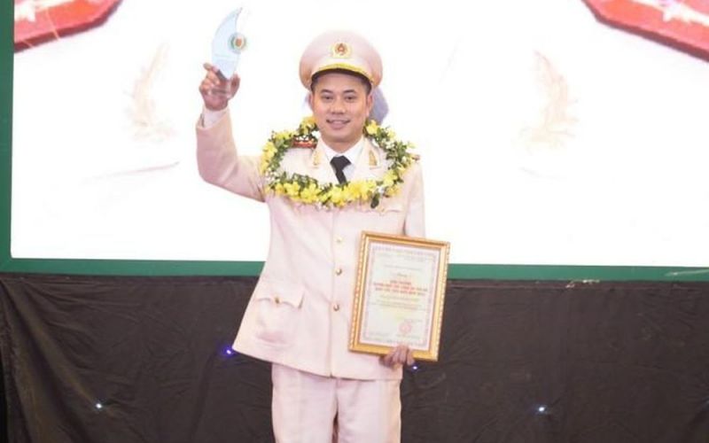 Đại úy Công an được vinh danh 1 trong 10 gương mặt trẻ Thủ đô tiêu biểu năm 2023