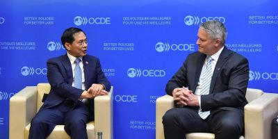 Đề nghị OECD phối hợp cùng Việt Nam tập trung triển khai hai trọng tâm hợp tác quan trọng