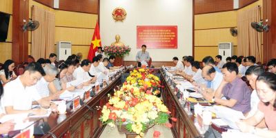 Đoàn giám sát của Ủy ban Thường vụ Quốc hội về đơn vị sự nghiệp công lập làm việc với UBND tỉnh Thanh Hóa