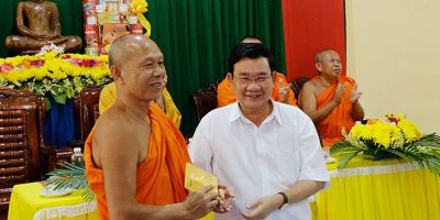 Giao ban các tự viện Phật giáo Nam tông Khmer trên địa bàn 3 huyện