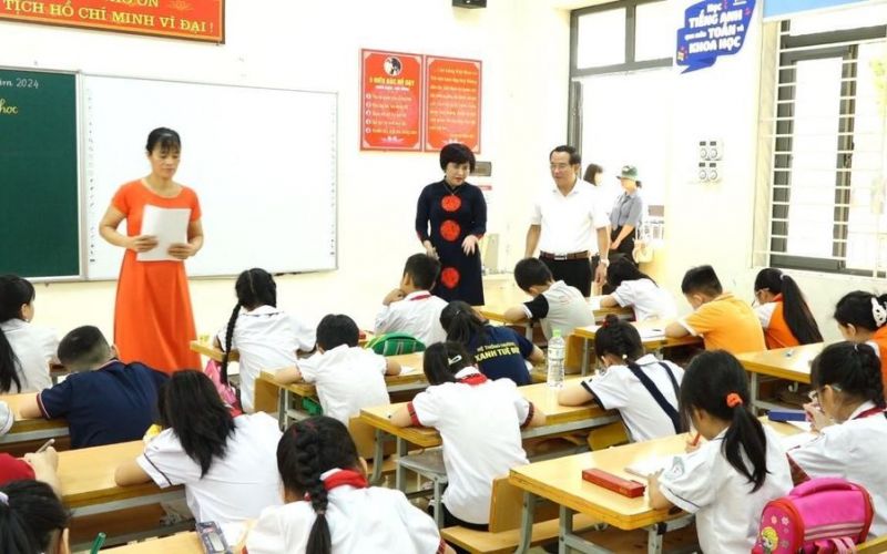 Hà Nội: Gần 750 học sinh tiểu học huyện Thanh Oai giao lưu Viết chữ đẹp