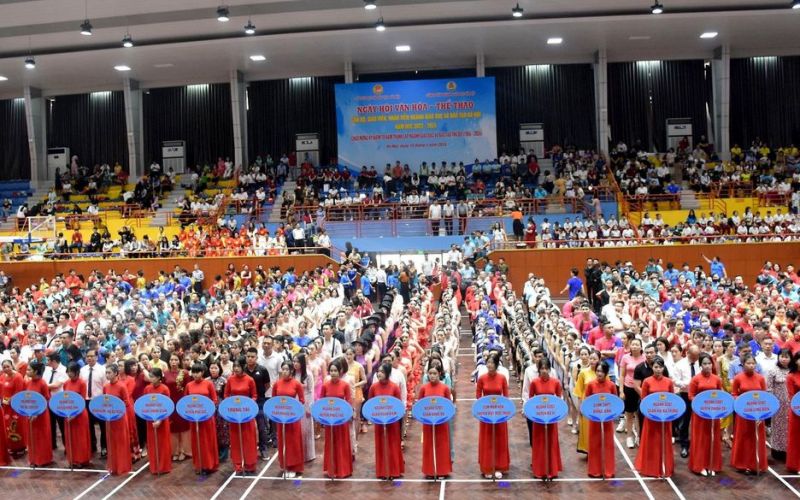 Hàng nghìn nhà giáo Hà Nội tham gia ngày hội văn hóa, thể thao