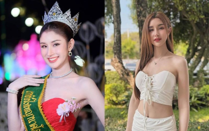 Hoa hậu chuyển giới Thái Lan 'gây sốt' khi đến điểm đăng ký nhập ngũ