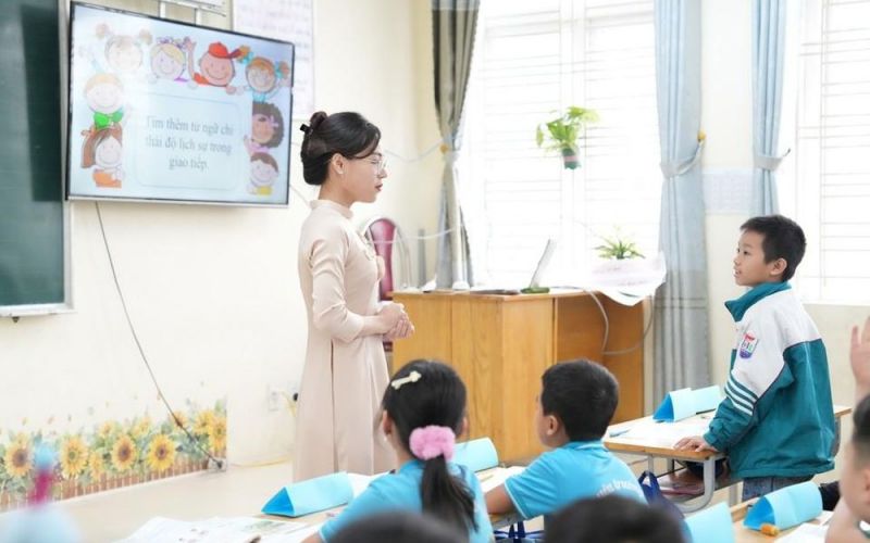 Huyện Ứng Hòa nâng cao chất lượng giáo dục Tiểu học