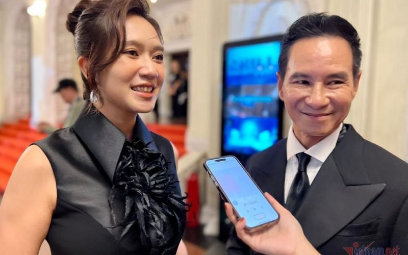 Lý Hải - Minh Hà và Phương Anh Đào phim 'Mai' được chào đón ở thảm đỏ HIFF