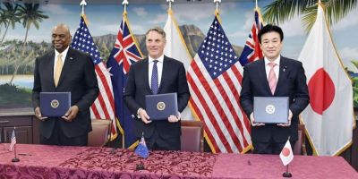 Mỹ, Nhật Bản và Australia ký hiệp ước hợp tác công nghệ quốc phòng