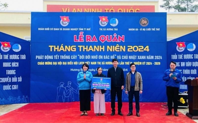 PC Thừa Thiên Huế: Nhiều hoạt động ý nghĩa trong tháng Thanh niên
