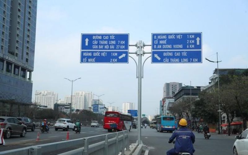 Sau khi thông xe, phương tiện nào sẽ bị cấm đi lên cầu vượt Mai Dịch?