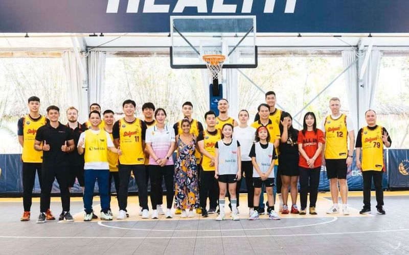 Thêm một không gian thể thao chất lượng cho các bạn trẻ yêu thích bóng rổ