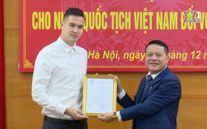 Thủ môn Filip Nguyễn chính thức nhập quốc tịch Việt Nam