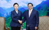 Thủ tướng Phạm Minh Chính tiếp Bộ trưởng Tư pháp Trung Quốc