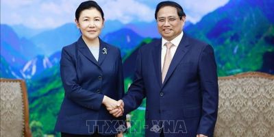 Thủ tướng Phạm Minh Chính tiếp Bộ trưởng Tư pháp Trung Quốc