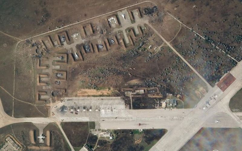Vệ tinh hé lộ sân bay quân sự mới của Nga ở vùng Belgorod