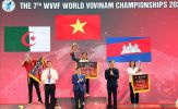 Việt Nam nhất toàn đoàn Giải vô địch Vovinam thế giới lần VII