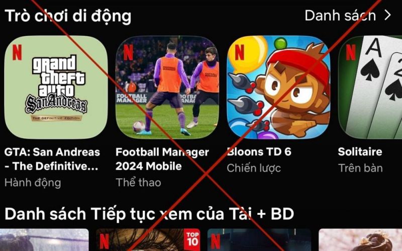 Yêu cầu Netflix dừng phát hành game không phép tại Việt Nam trước 25/4